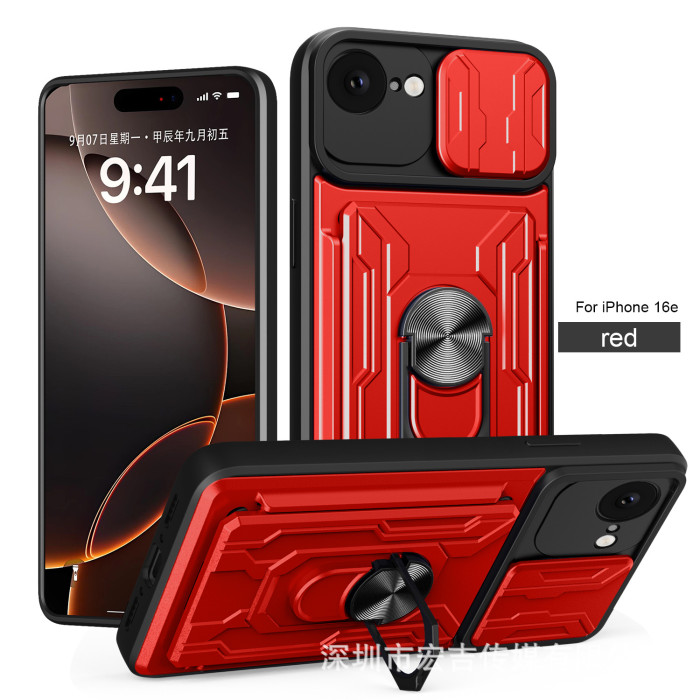 For iPhone 17 Air 17 16 Pro Max 15 14 13 12 11 XR XS Phone Case Magnetic Bracket
