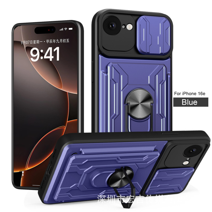 For iPhone 17 Air 17 16 Pro Max 15 14 13 12 11 XR XS Phone Case Magnetic Bracket