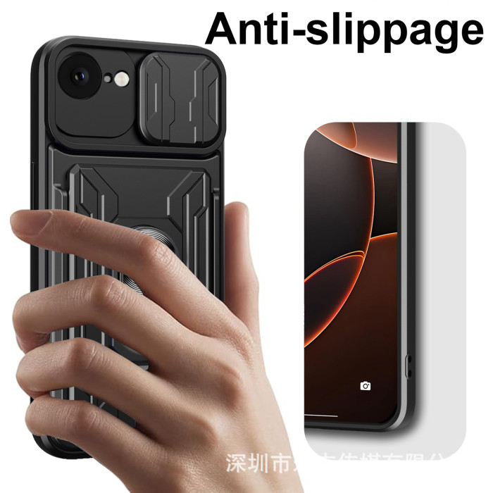 For iPhone 17 Air 17 16 Pro Max 15 14 13 12 11 XR XS Phone Case Magnetic Bracket