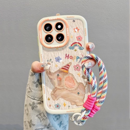 For Apple iPhone 17 Air 17 16 Pro Max 15 14 13 12 11 XR 8 XS Phone Case Elephant
