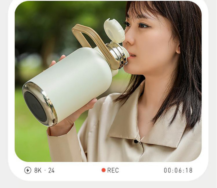 1200ml Cycling Outdoor Stainless Steel Vacuum Cup Thermos Flask Water Bottle New