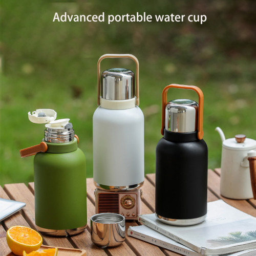 1200ml Cycling Outdoor Stainless Steel Vacuum Cup Thermos Flask Water Bottle New