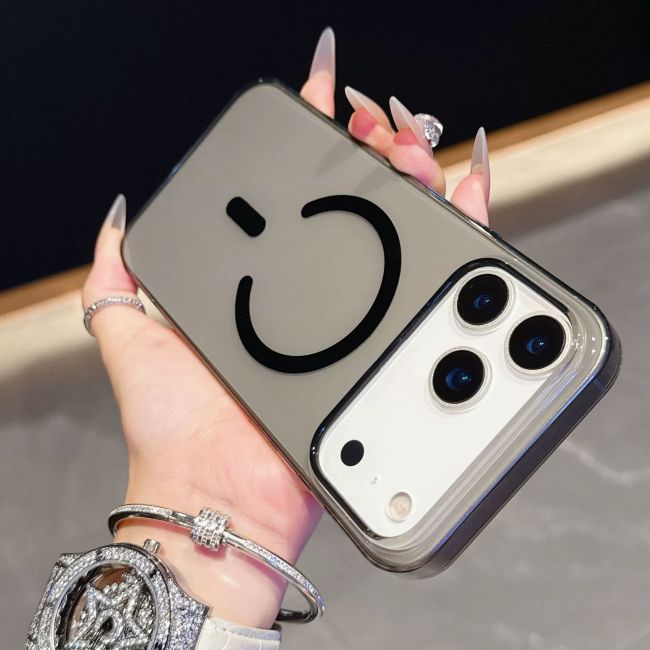 For iPhone 17 Air 17 Pro Max 16 15 14 13 12 11 Phone Case  Transparent Magnetic