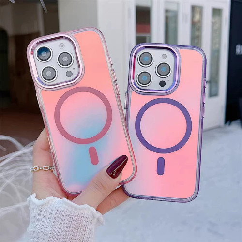 For iPhone 17 Air 17 Pro Max 16 15 14 13 12 11 Phone Case Gradient Magnetic New