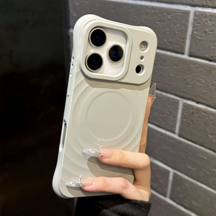 For iPhone 17 Air 17 Pro Max 16 15 14 13 12 Phone Case Wave Magnetic Cover New