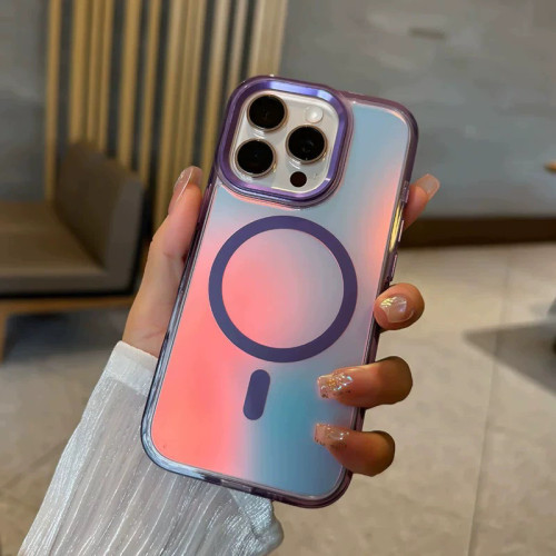 For iPhone 17 Air 17 Pro Max 16 15 14 13 12 11 Phone Case Gradient Magnetic New