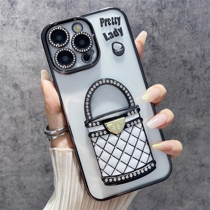 For iPhone 17 Air 17 Pro Max 16 15 14 13 12 11 Phone Case Mirror Lens Protector