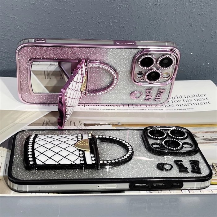 For iPhone 17 Air 17 Pro Max 16 15 14 13 12 11 Phone Case Mirror Lens Protector