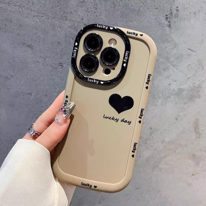 For iPhone 17 Air 17 Pro Max 16 15 14 13 12 11 XR XS 7 8 Phone Case Lucky Day