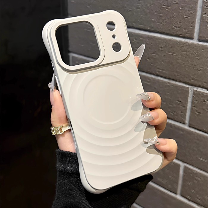 For iPhone 17 Air 17 Pro Max 16 15 14 13 12 Phone Case Wave Magnetic Cover New