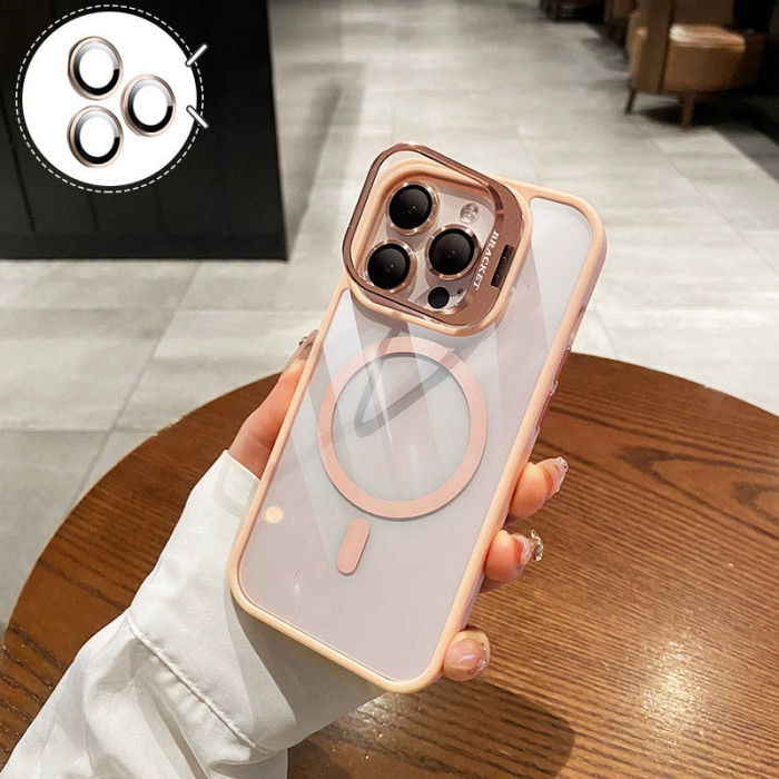 For iPhone 17 Air 17 16 Pro Max 15 14 13 12 11 Phone Case Lens Bracket Protector
