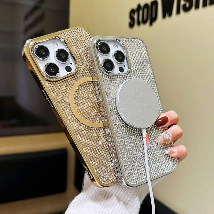 For iPhone 17 Air 17 Pro Max 16 15 14 13 12 Phone Case Magnetic Charging Luxury