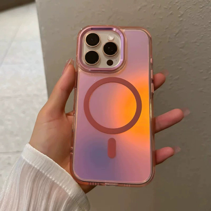 For iPhone 17 Air 17 Pro Max 16 15 14 13 12 11 Phone Case  Gradient Magnetic New