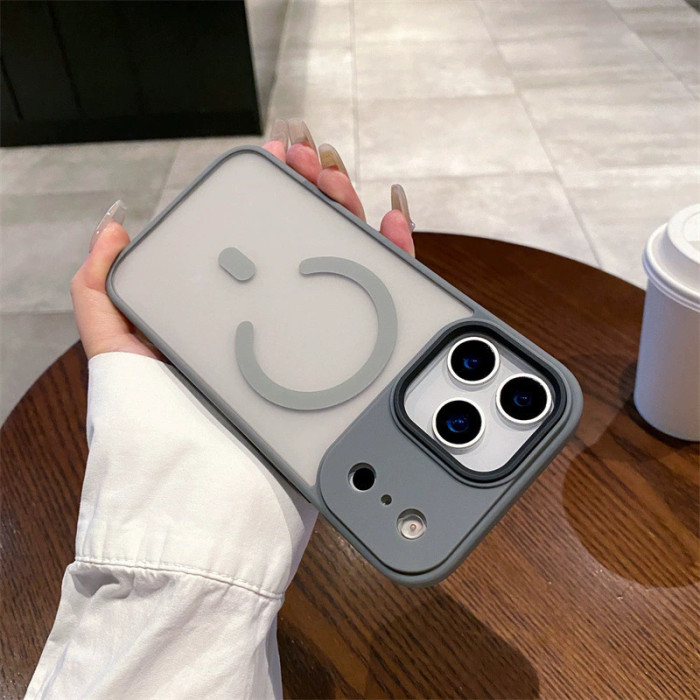 For iPhone 17 Air 17 Pro Max 16 15 14 13 12 11 Phone Case Frosted Clear Magnetic