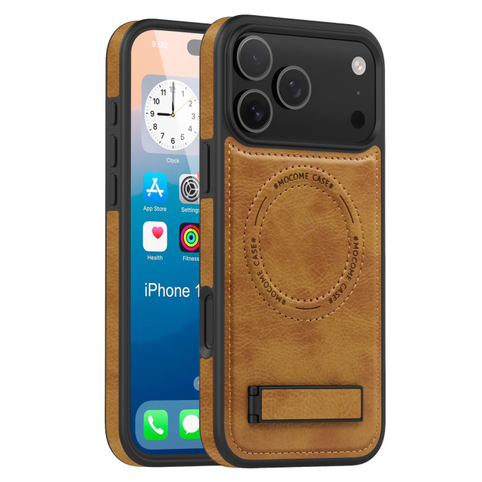 For Apple iPhone 17 Air 17 16 Pro Max 15 14 13 12 11 Phone Case Magnetic Leather