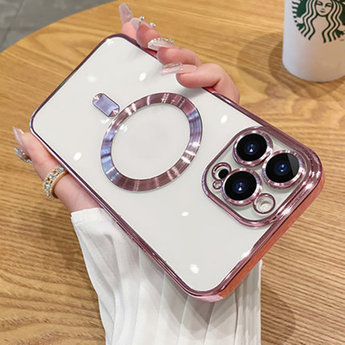 For iPhone 17 Air 17 Pro Max 16 15 14 13 12 11 XR 7 Phone Case Wireless Charging