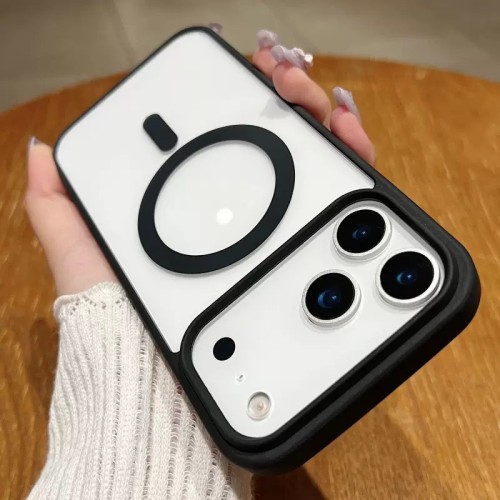 For iPhone 17 Air 17 Pro Max 16 15 14 13 12 11 XR XS Phone Case Acrylic Magnetic