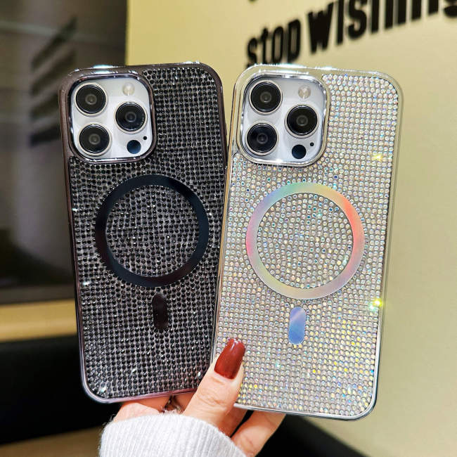 For iPhone 17 Air 17 Pro Max 16 15 14 13 12 Phone Case Magnetic Charging Luxury