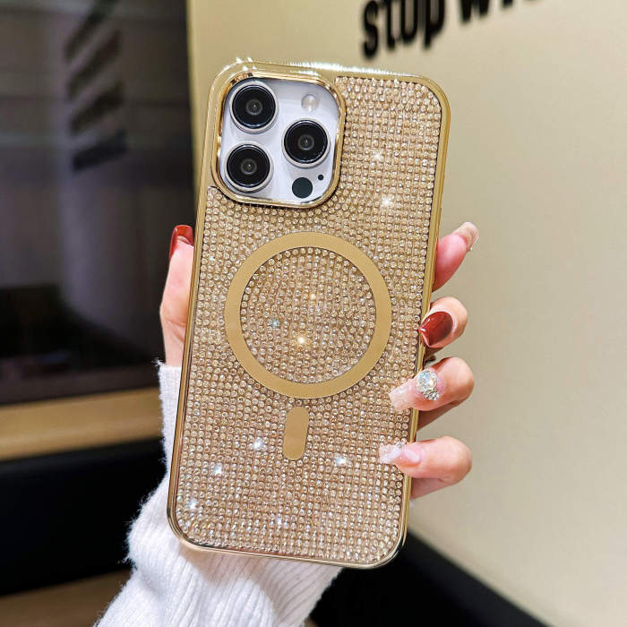 For iPhone 17 Air 17 Pro Max 16 15 14 13 12 Phone Case Magnetic Charging Luxury