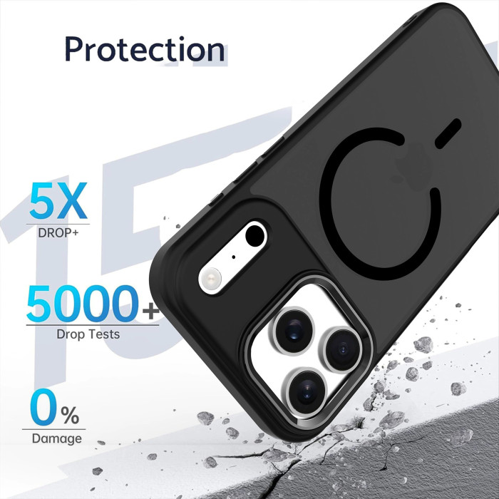 For iPhone 17 Air 17 Pro Max 16 15 14 13 Phone Case Magnetic Wireless Charging