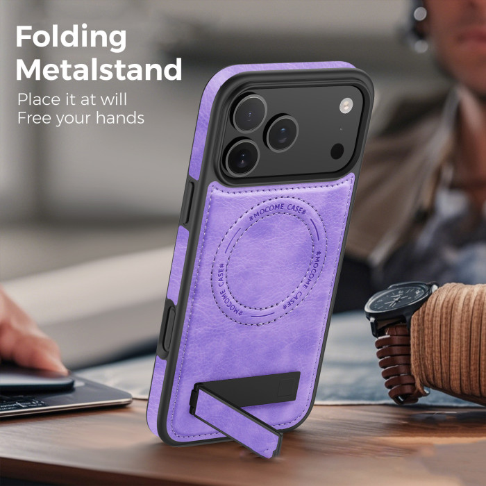 For Apple iPhone 17 Air 17 16 Pro Max 15 14 13 12 11 Phone Case Magnetic Leather
