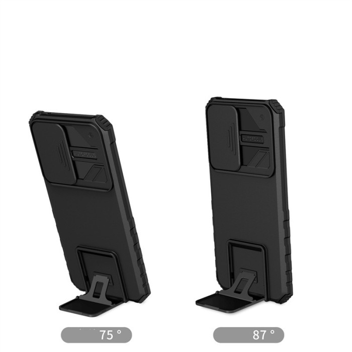 For Samsung S25 Ultra Edge S24 S23 A16 A36 A24 Armor Bracket Protective Cover