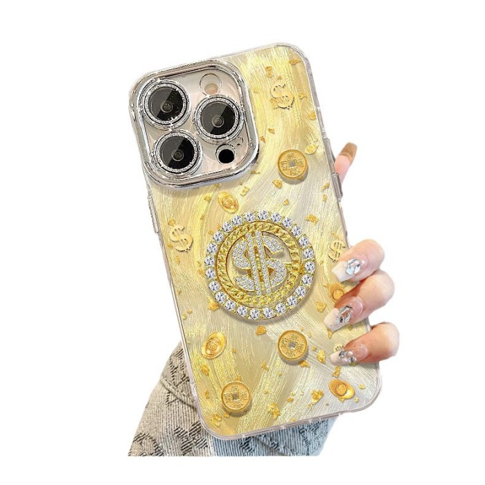 For iPhone 17 Air 17 Pro Max 16 15 14 13 12 11 XR 7 Phone Case Creative Rotating