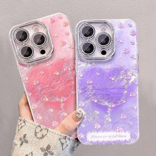 For iPhone 17 Air 17 Pro Max 16 15 14 13 12 11 XR XS Phone Case Floral Artistic