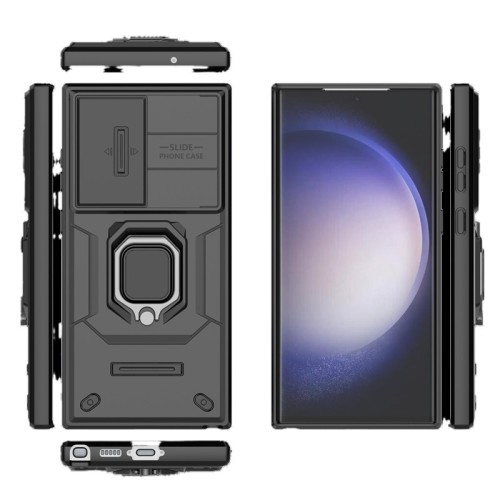 For Samsung Galaxy S25 Ultra S24 S23FE A54 A34 M55 Phone Case A55 Magnetic Armor