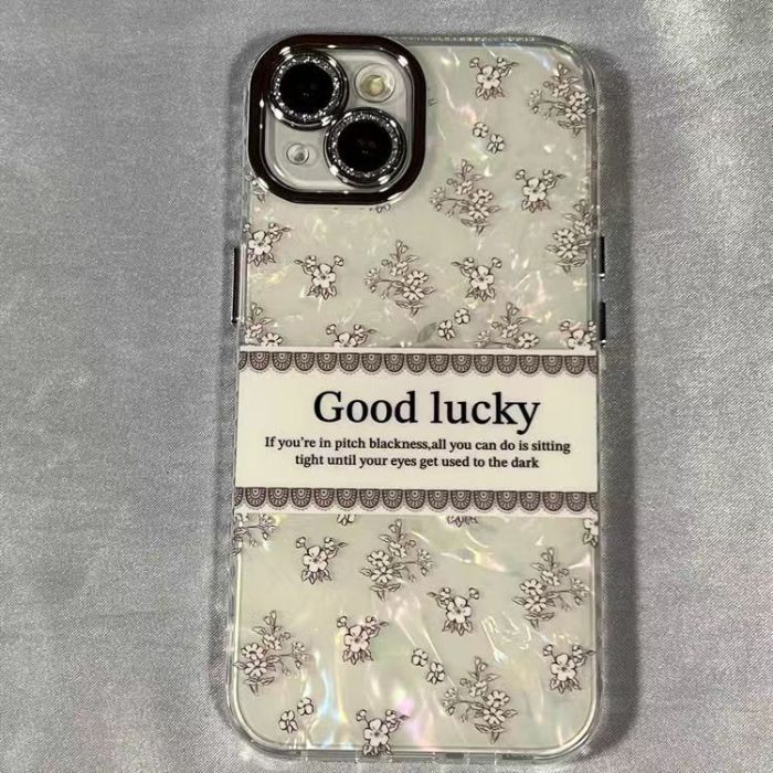 For iPhone 17 Air 17 Pro Max 16 15 14 13 12 11 Phone Case Camellia w/Bracelet