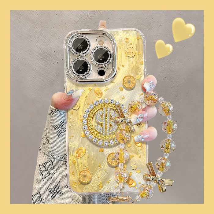 For iPhone 17 Air 17 Pro Max 16 15 14 13 12 11 XR 7 Phone Case Creative Rotating