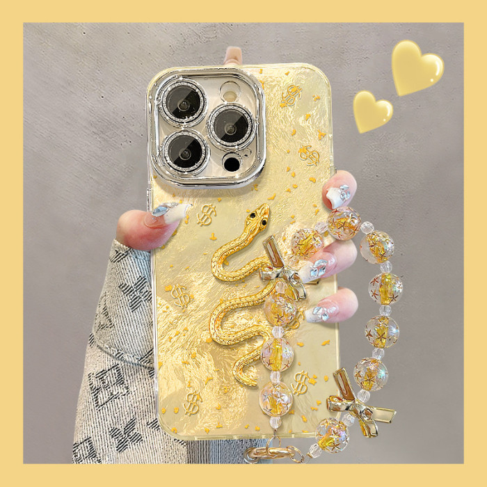 For iPhone 17 Air 17 Pro Max 16 15 14 13 12 11 Phone Case Snake Fashion Cover