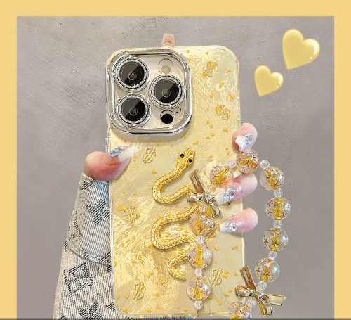 For iPhone 17 Air 17 Pro Max 16 15 14 13 12 11 Phone Case Snake Fashion Cover
