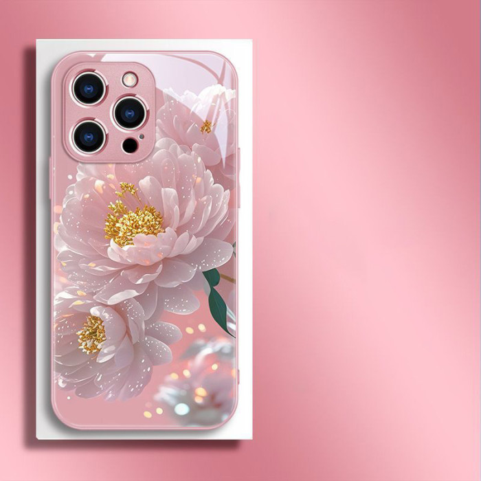 For iPhone 17 Air 17 Pro Max 16 15 14 13 12 11 XR 7 8 XS Phone Case Dudan Rose