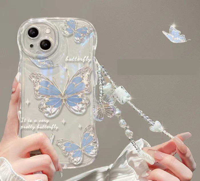Copy For iPhone 17 Air 17 Pro Max 16 15 14 13 12 11 XR  XS Phone Case Snowflake Cover