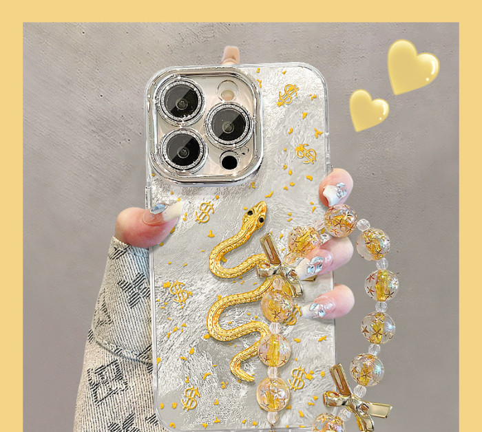 For iPhone 17 Air 17 Pro Max 16 15 14 13 12 11 Phone Case Snake Fashion Cover
