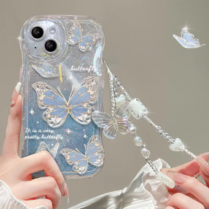 Copy For iPhone 17 Air 17 Pro Max 16 15 14 13 12 11 XR  XS Phone Case Snowflake Cover