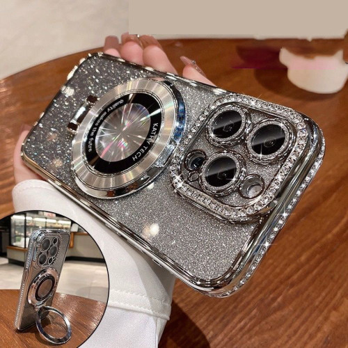 For iPhone 17 Air 17 Pro Max 16 15 14 13 12 11 Phone Case Rhinestone Shining New