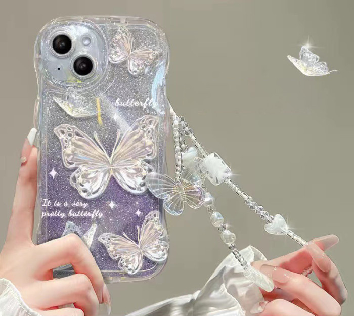 Copy For iPhone 17 Air 17 Pro Max 16 15 14 13 12 11 XR  XS Phone Case Snowflake Cover