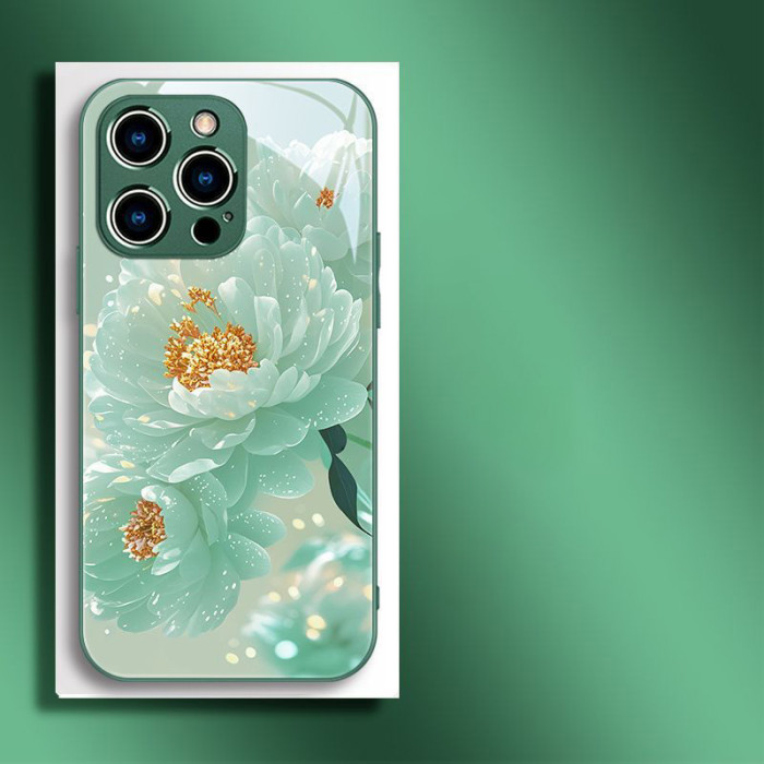 For iPhone 17 Air 17 Pro Max 16 15 14 13 12 11 XR 7 8 XS Phone Case Dudan Rose