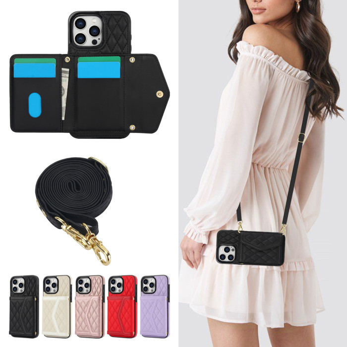 For iPhone 17 Air 17 Pro Max 16 15 14 13 12 11 XR 7 8 Phone Case  Classic Wallet
