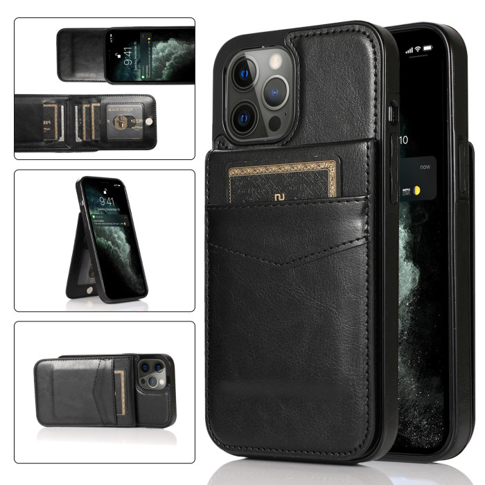 For iPhone 17 Air 17 Pro Max 16 15 14 13 12 11 XR 7 8 Phone Case  Leather Wallet