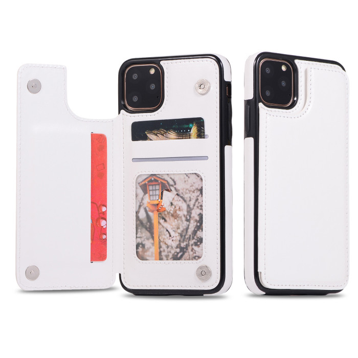 For iPhone 17 Air 17 Pro Max 16 15 14 13 12 11 XR 7 XS Phone Case Wallet Leather