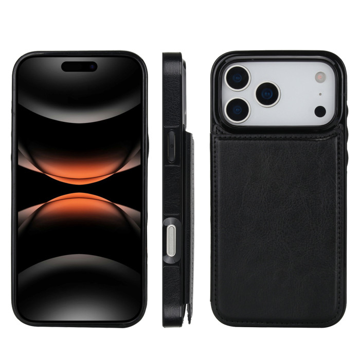 For iPhone 17 Air 17 Pro Max 16 15 14 13 12 11 XR XS 8 Phone Case Wallet Leather