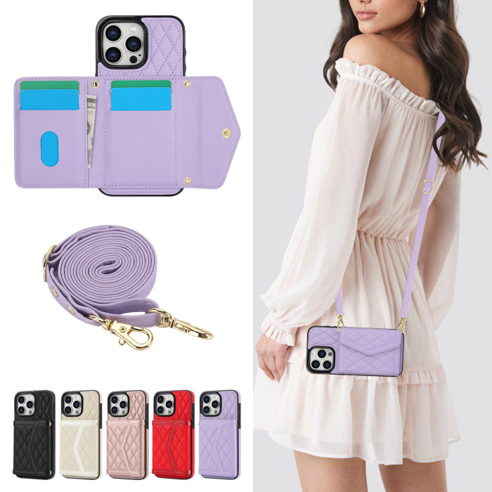 For iPhone 17 Air 17 Pro Max 16 15 14 13 12 11 XR 7 8 Phone Case  Classic Wallet