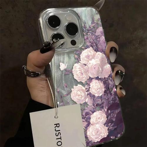 For iPhone 17 Air 17 Pro Max 16 15 14 13 12 11 XR Phone Case Fashion Butterfly