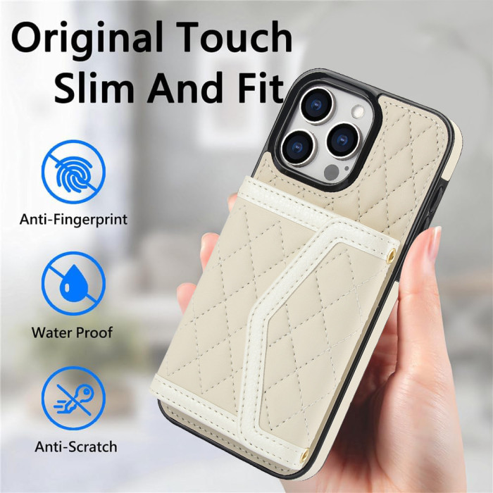 For iPhone 17 Air 17 Pro Max 16 15 14 13 12 11 XR 7 8 Phone Case  Classic Wallet