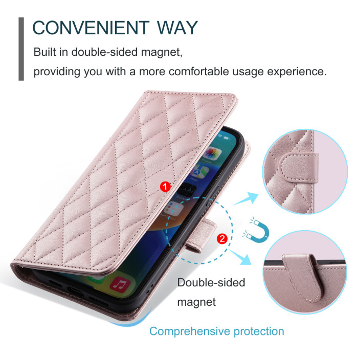 For iPhone 17 Air 17 Pro Max 16 15 14 13 12 11 Phone Case Leather Wallet Classic