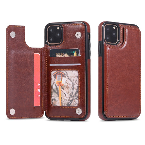 For iPhone 17 Air 17 Pro Max 16 15 14 13 12 11 XR 7 XS Phone Case Wallet Leather