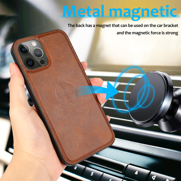 For iPhone 17 Air 17 Pro Max 16 15 14 13 12 11 XR XS Phone Cover Wallet Leather